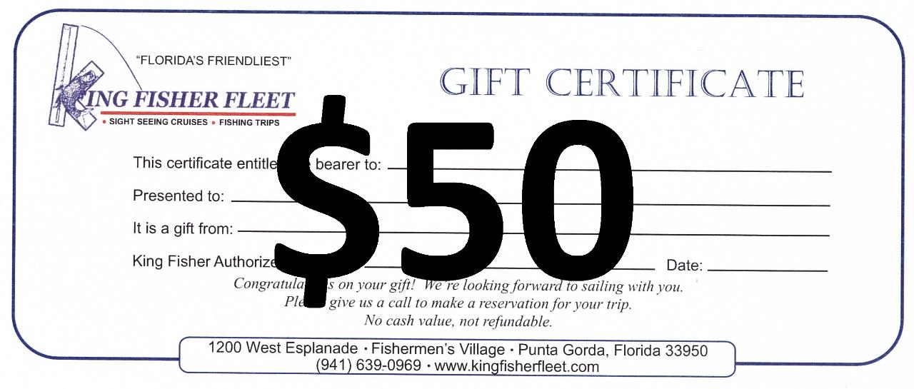 Gift Certificate - $50